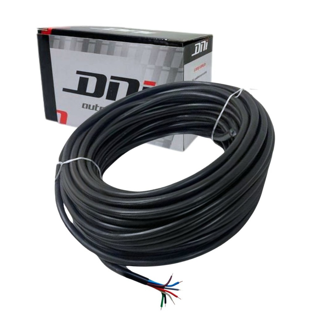 Cabo PP 7 vias 1mm Cobre Rolo c/ 25 Metros DNI Hyb PP 710 - Home Appliances