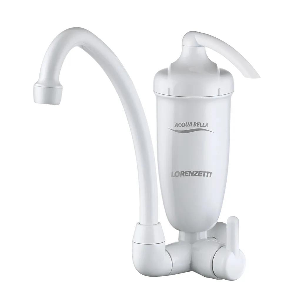 Torneira Com Filtro Lorenzetti Purificador Acqua Bella Cor Branco