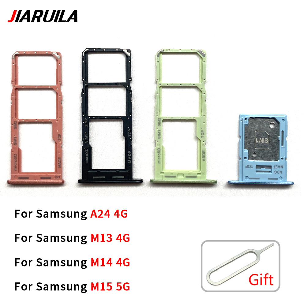 Bandeja Gaveta de Chip Cartão Sim Para Samsung A24 M13 M14 4G M15 5G