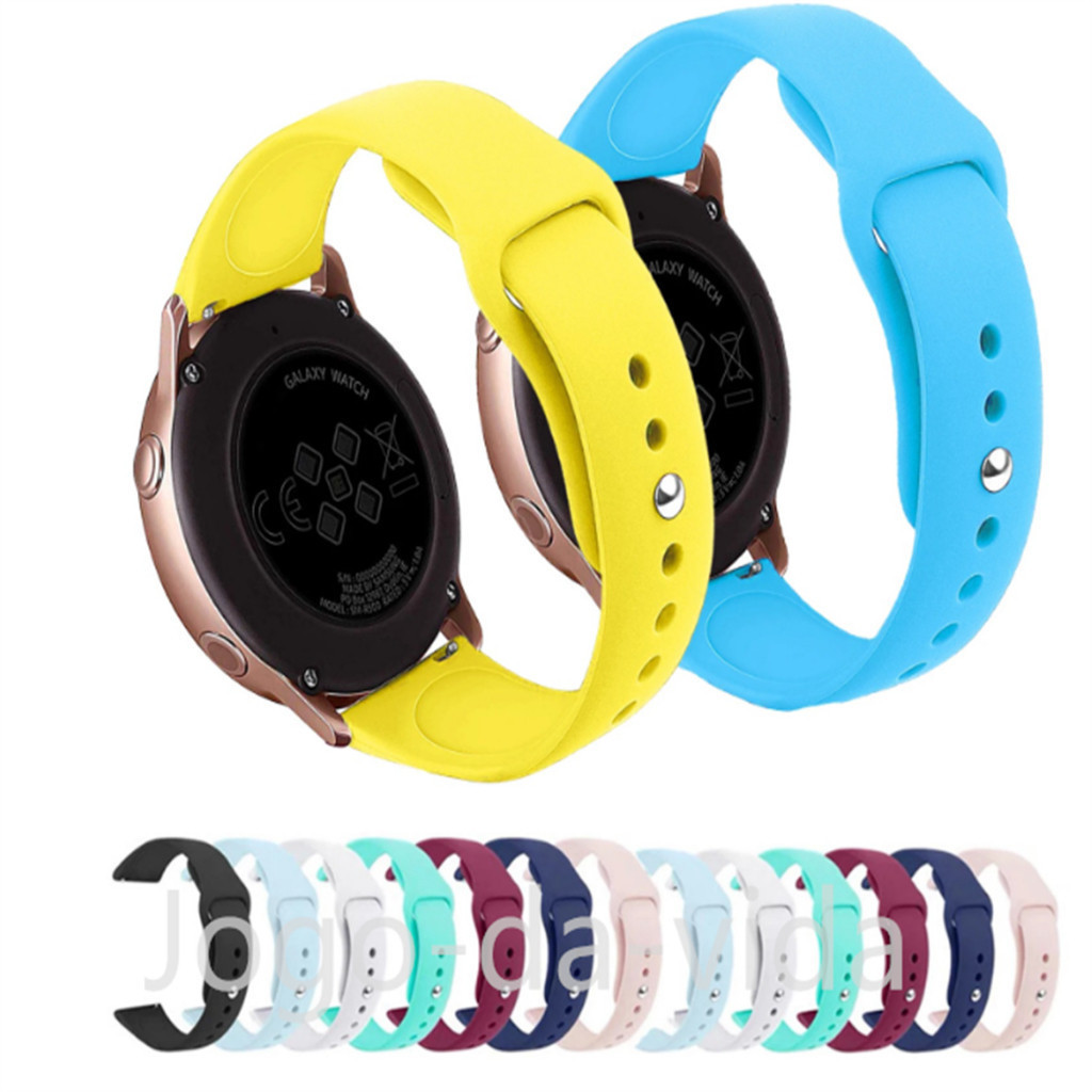 Pulseira Universal Silicone Sport para Smartwatch e Relógio Inteligente Digital Analógico de 20/22mm Com Engate Rápido DK store