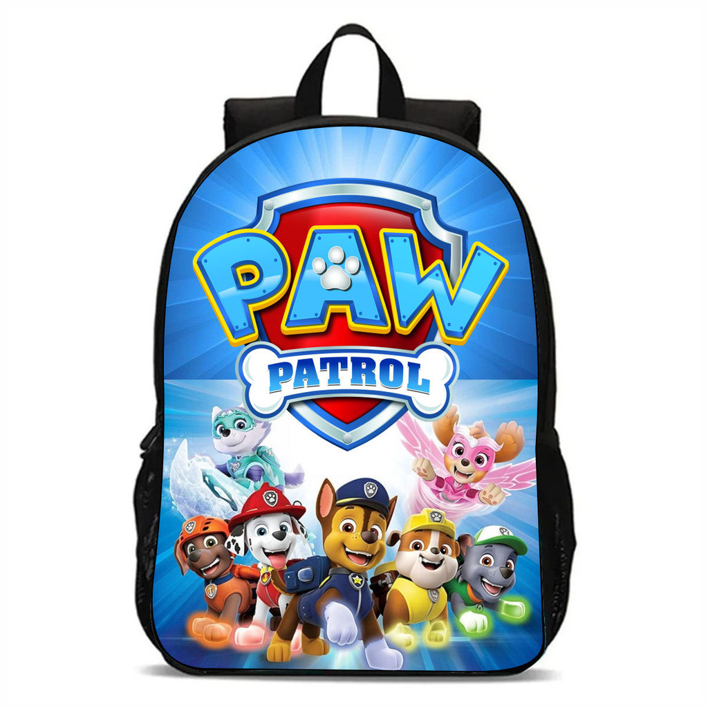 Mochila Patrulha Canina Escolar Infantil Crianças Filme Animação