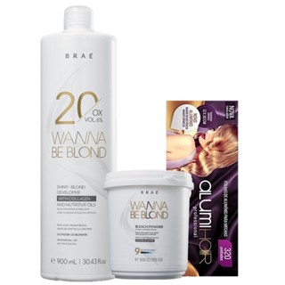 Kit BRAE Wanna Be Blond Cabelos Macios (3 Produtos) em Oferta na Shopee