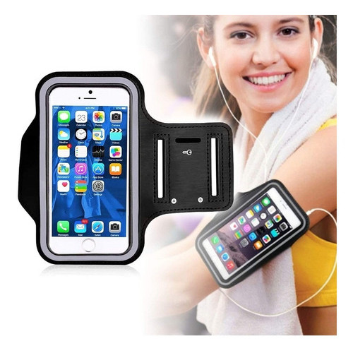 Armband Braçadeira Porta Celular Smartphone Corrida Academia