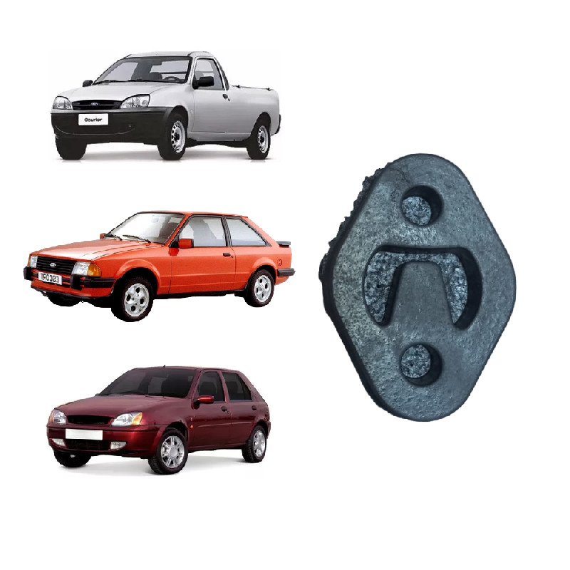 BORRACHA SUPORTE ESCAPAMENTO TRASEIRO COXIM FORD COURIER ESCORT FIESTA