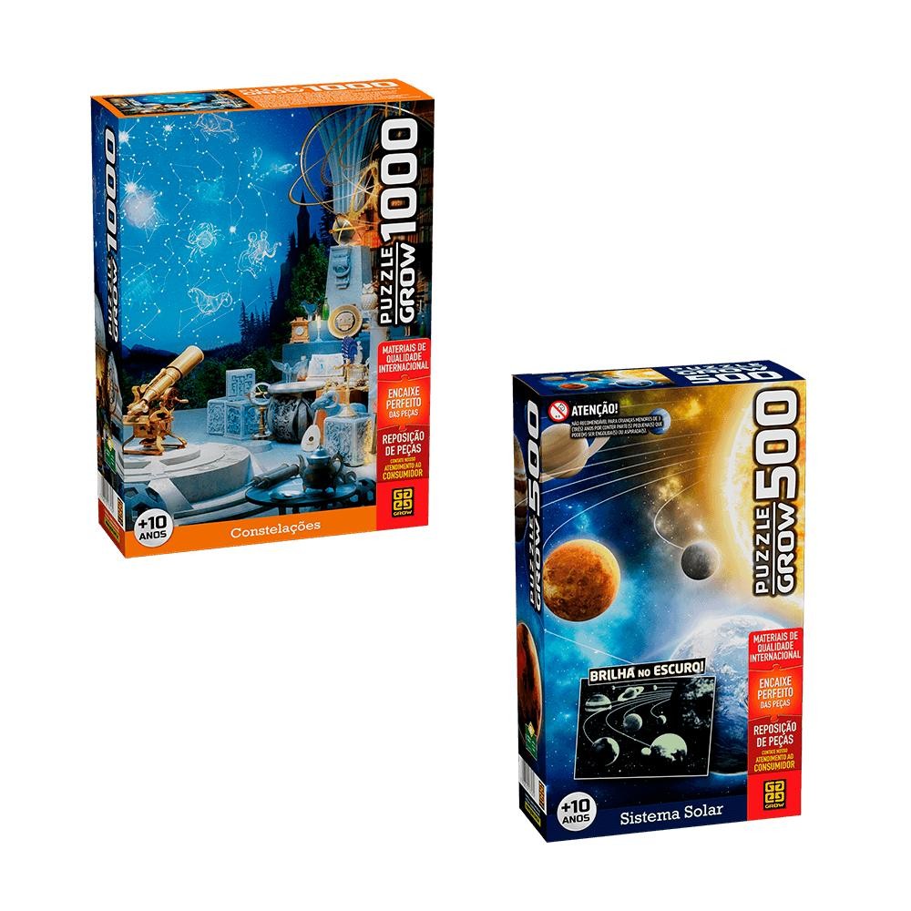 Combo Puzzles Cosmos em Oferta na Shopee