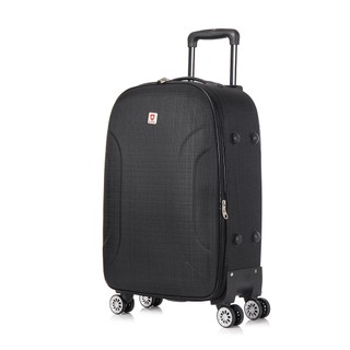 Mala de viagem média Sion preta Swiss Move em Oferta na Shopee