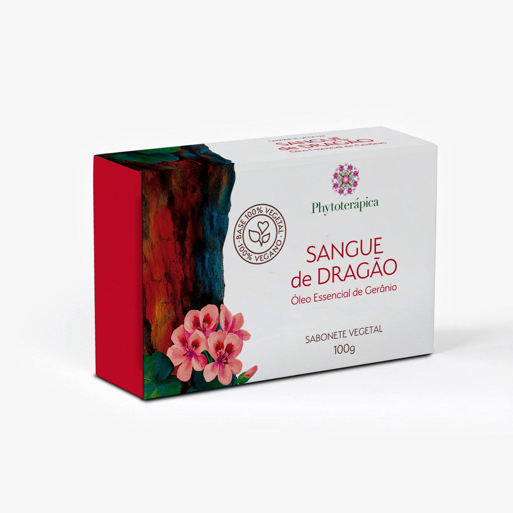 SABONETE SANGUE DE DRAGÃO & GERANIO 100g em Oferta na Shopee
