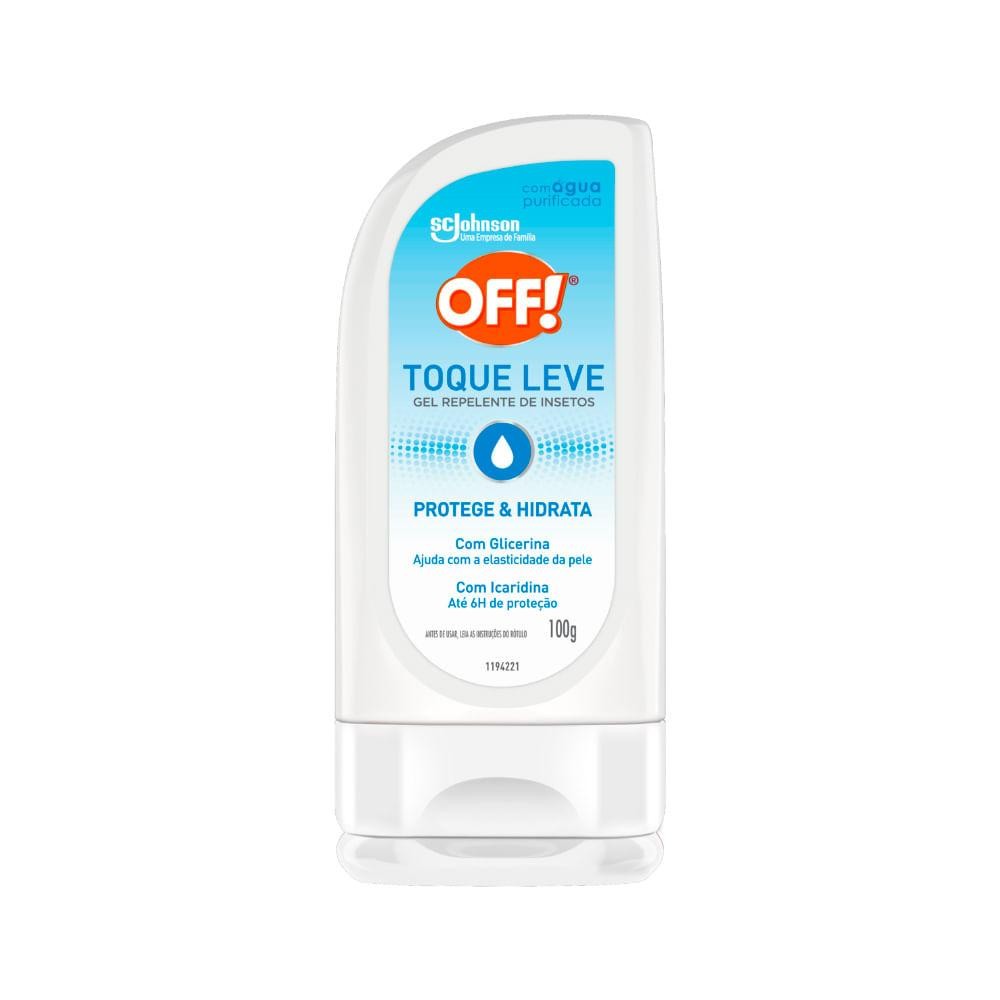 REPELENTE OFF TOQUE LEVE 100ML GEL em Oferta na Shopee