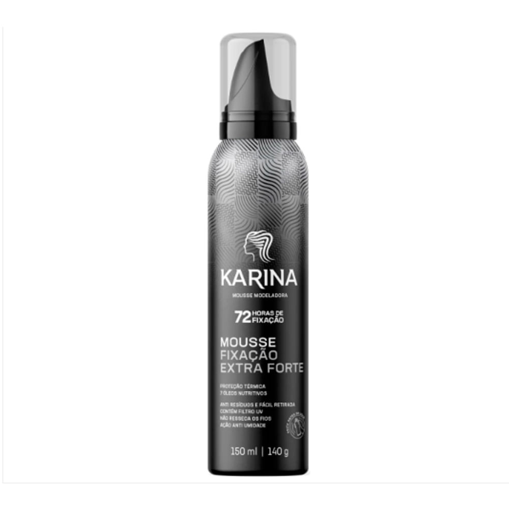 Mousse Capilar Karina Extraforte 150ml - Beauty