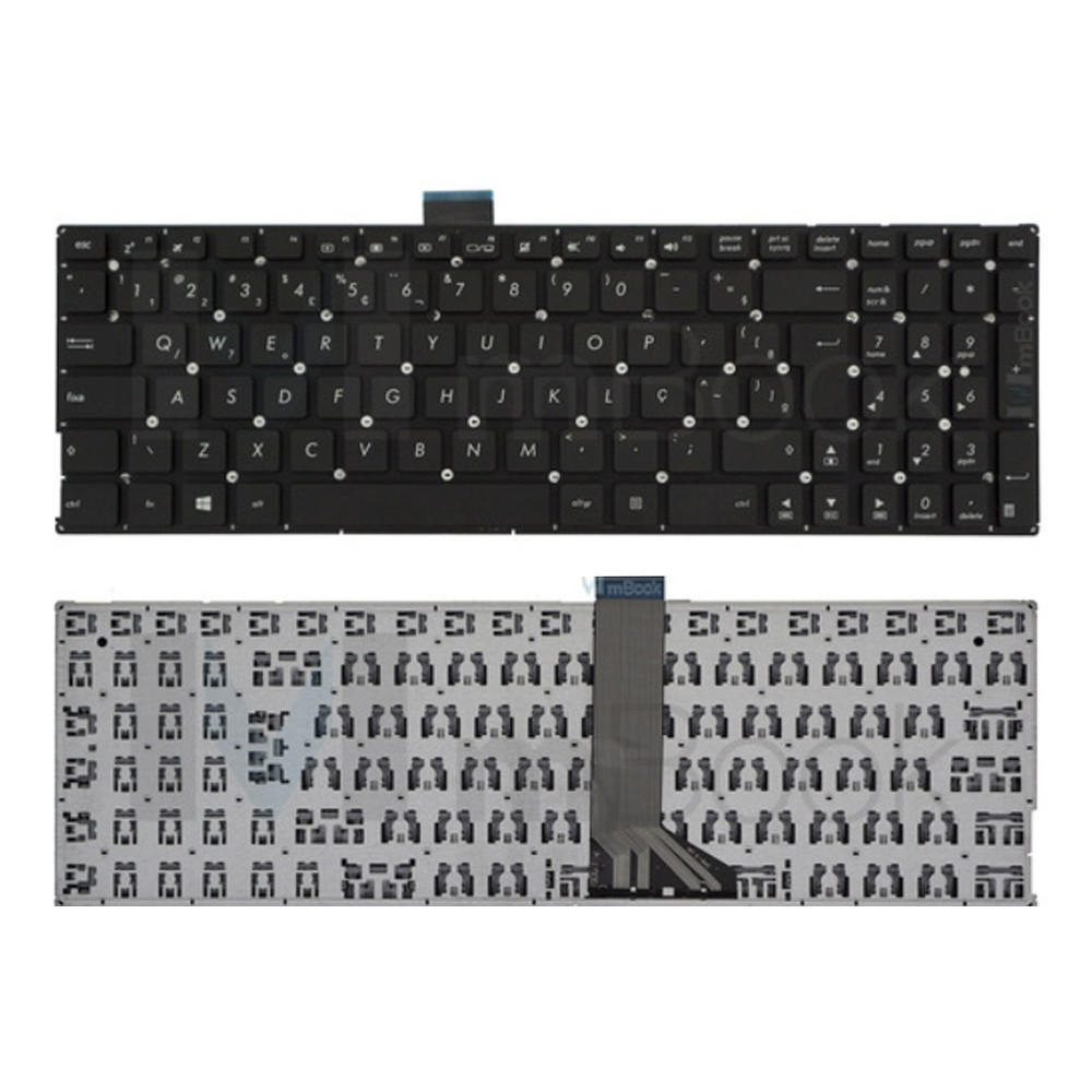 TECLADO ASUS X553/X554/X556/Z550C/Z550S/X555U/X551M/K55A  (15 POL.)