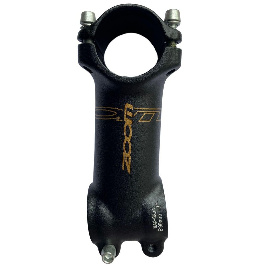 Mesa Suporte Guidão Bike 31.8 x 90mm Alumínio 7° Graus Zoom