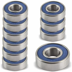 Kit 10 Rolamento de Esferas 6202 Vetor 2rs Folga C3 Aço Dupla Vedação Carros Trator Maquinas