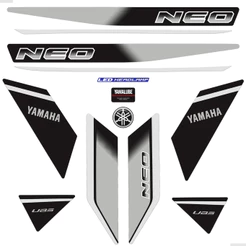 Kit Adesivos Para Yamaha Neo 125 UBS 2023/2024 Moto Cinza