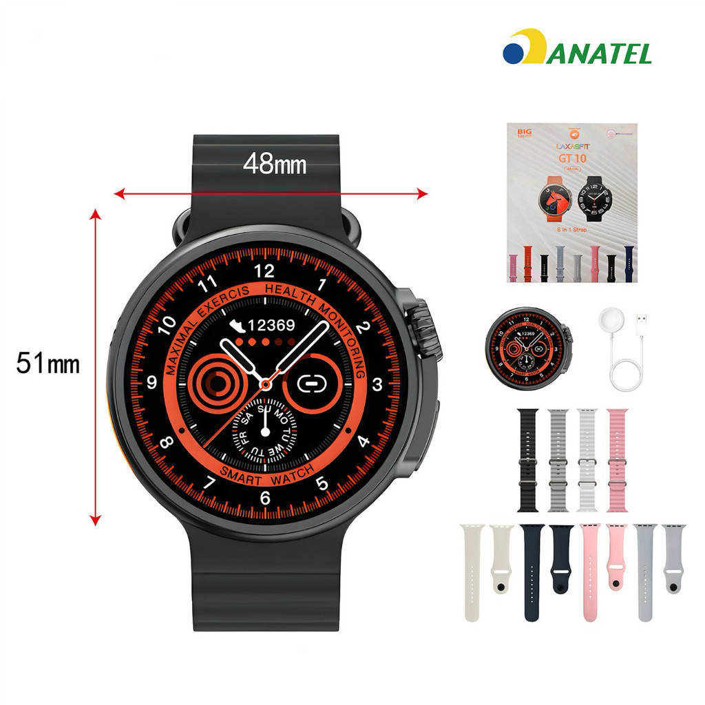 Relogio Smartwatch Laxisfit Gt 10 42mm 