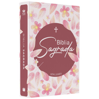 Bíblia Sagrada | King James | Flores em Oferta na Shopee