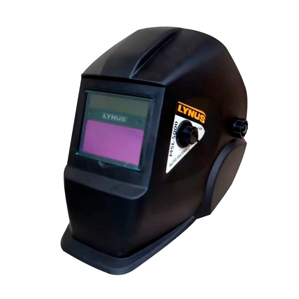 Máscara de solda com escurecimento automático tonalidade 9 a 13 - MSL-5000 - Lynus - Home & Living