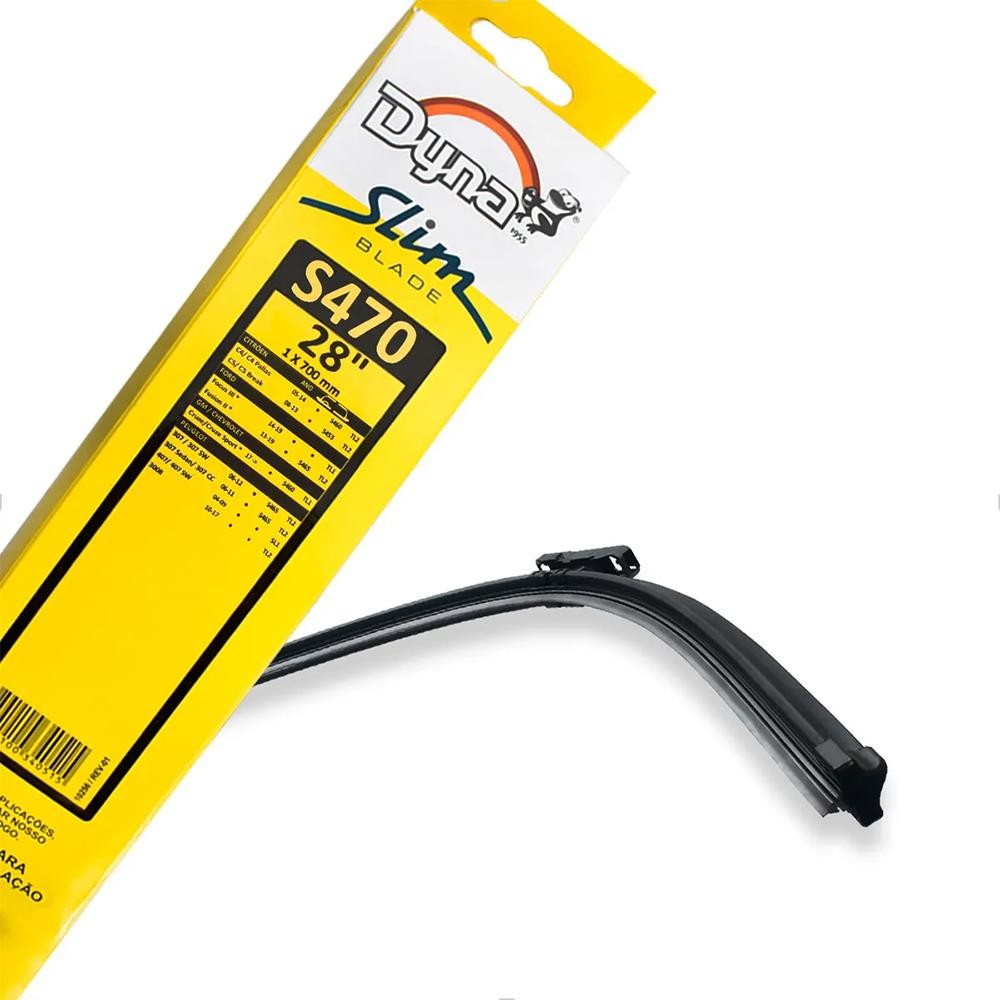 PALHETA LIMPADOR PARABRISA DYNA S470 Q7, C4, FOCUS, CRUZE