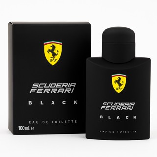 Kit De 01 Até 02 Perfumes Masculinos Ferrari Black 100ml | Importado com Alta Fixação e Longa Duração em Oferta na Shopee