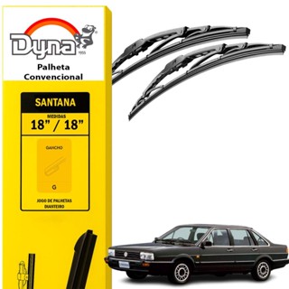 Palheta Dianteira Limpador Parabrisa Santana 1984 a 1997 Original Dyna com Alta Durabilidade em Oferta na Shopee