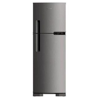 Refrigerador Brastemp Frost Free 375 Litros Duplex com Compartimento Extrafrio Inox BRM44HK-220Volts em Oferta na Shopee