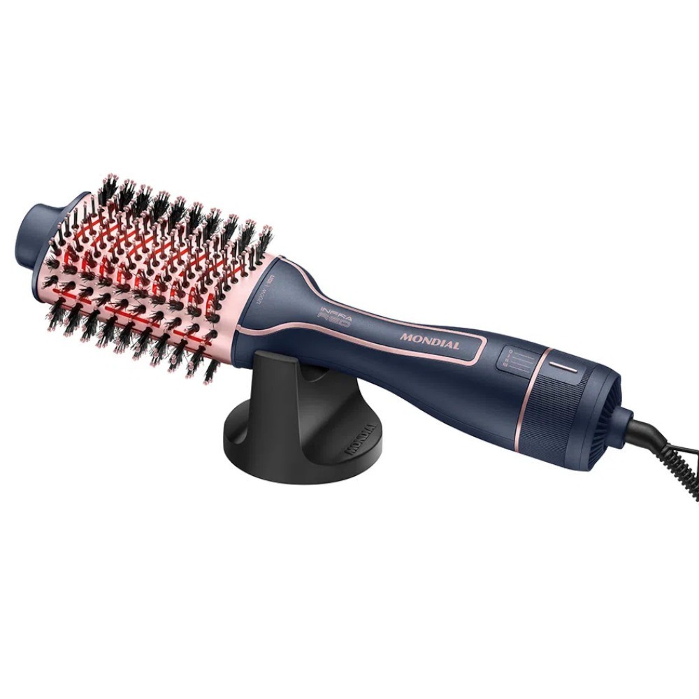 Escova secadora infrared 1200W 3 em 1 - ES-01-IR Mondial - Beauty