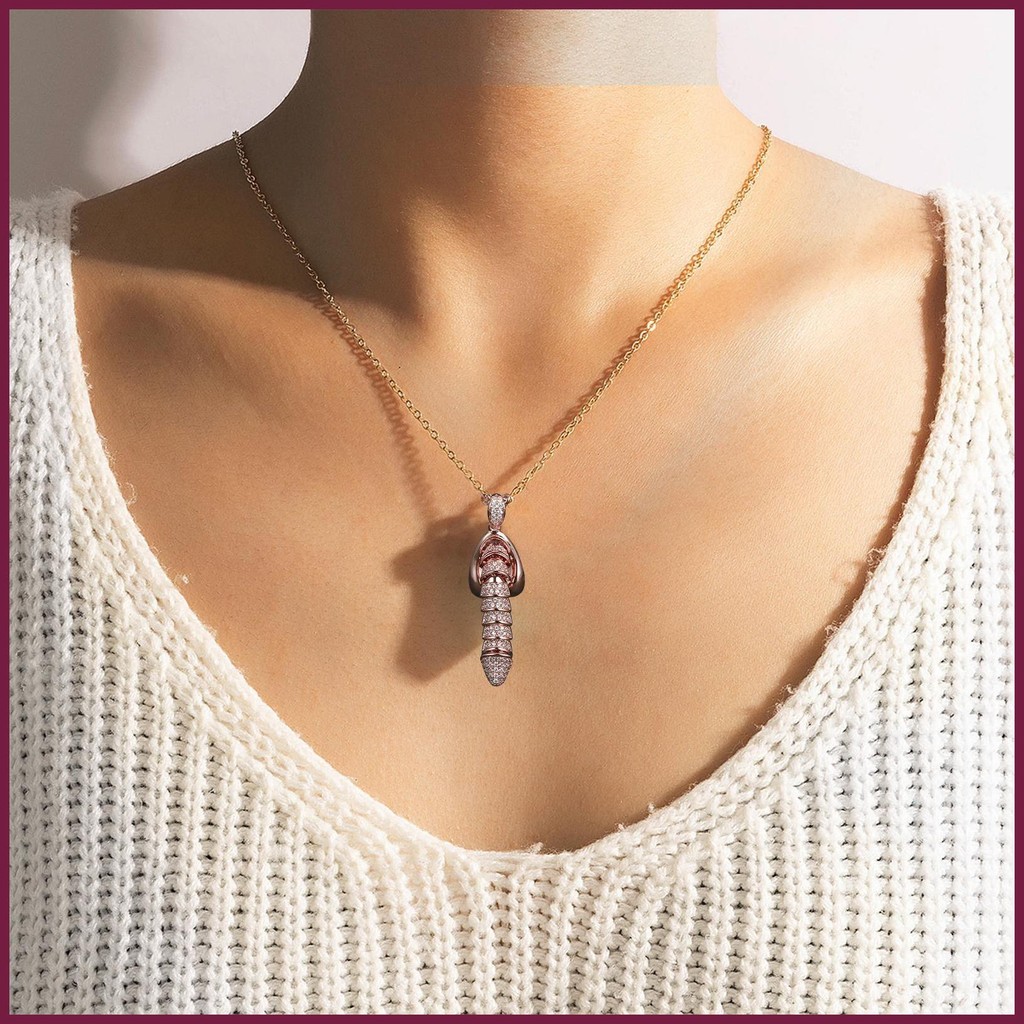 Engraçado Colar Erectável Masculino Órgão Reprodutivo Pingente Liga Criativo keabr em Oferta na Shopee