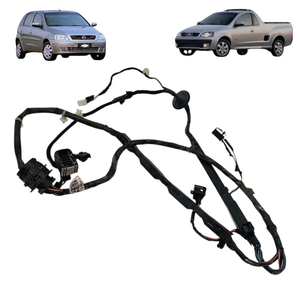 Chicote Porta Dianteira Esquer Corsa Montana 2002 2012 Usado