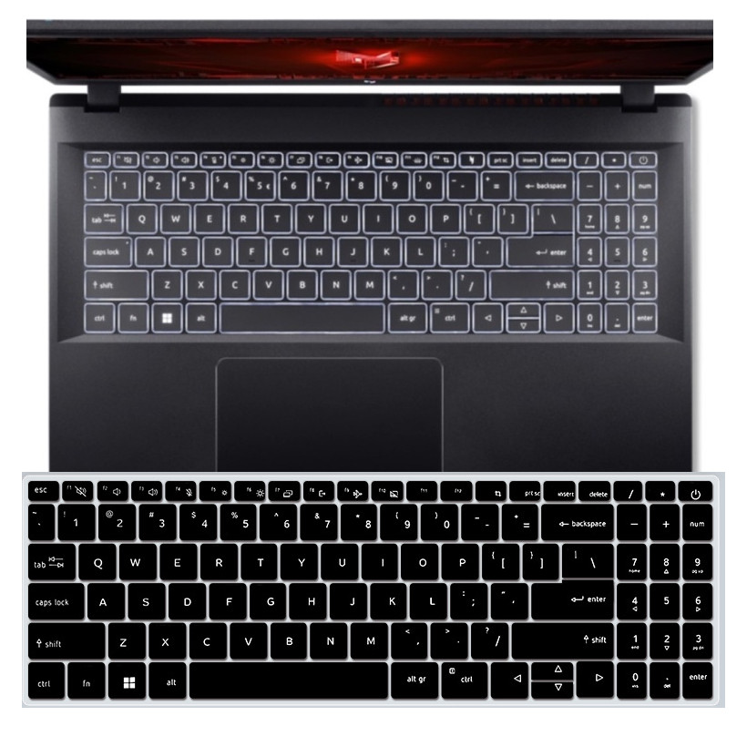 Para Acer Aspire Go 15 AG15-71P 21P 41P AG15 71P 41P 21P 2025 2024 Silicone Portátil Teclado Capa Protetor Pele
