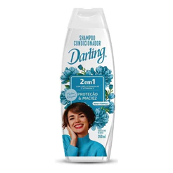 Shampoo Condicionador 2 em 1 Proteção Maciez Darling 350ML