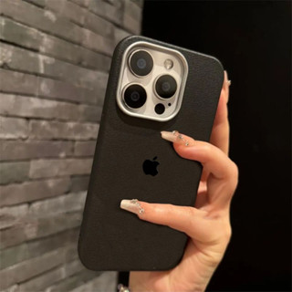 Capinha Textura de couro Para iPhone 16 15 14 13 12 11 X XS XR 7 8 SE Pro Max Plus Case Capa De Celular PIW em Oferta na Shopee