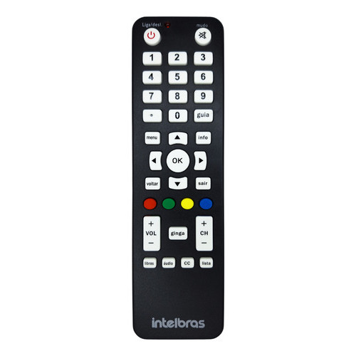 Controle Remoto Para Conversor Digital Intelbras Cd901/Cd902