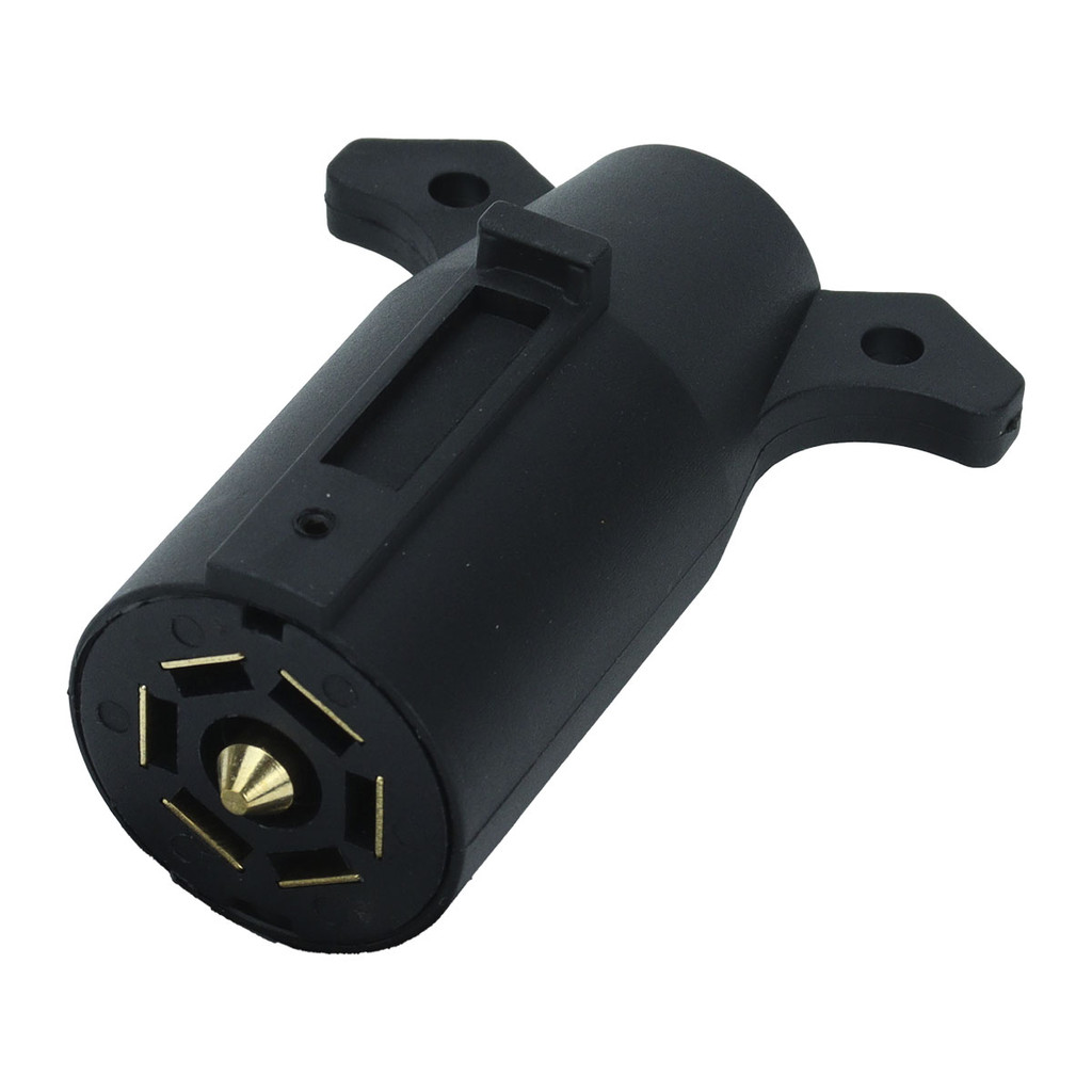 Tomada Engate Reboque Carretinha Bratus Dodge Ram 1500 2500 3500  7 Vias Engate Rápido 2012 A 2025