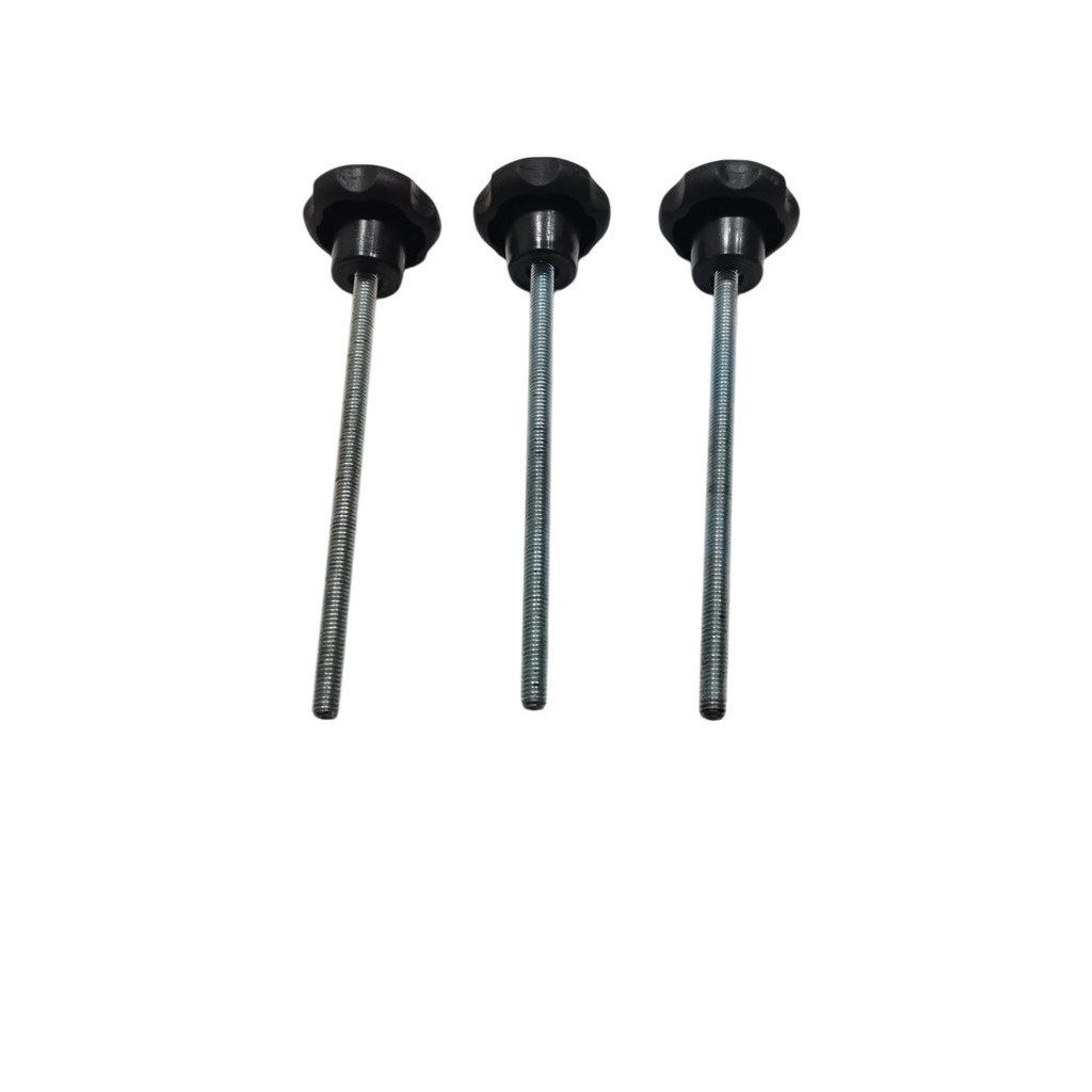 Parafuso com Manípulo 6mm X 110mm para Bumbo de Bateria 3un