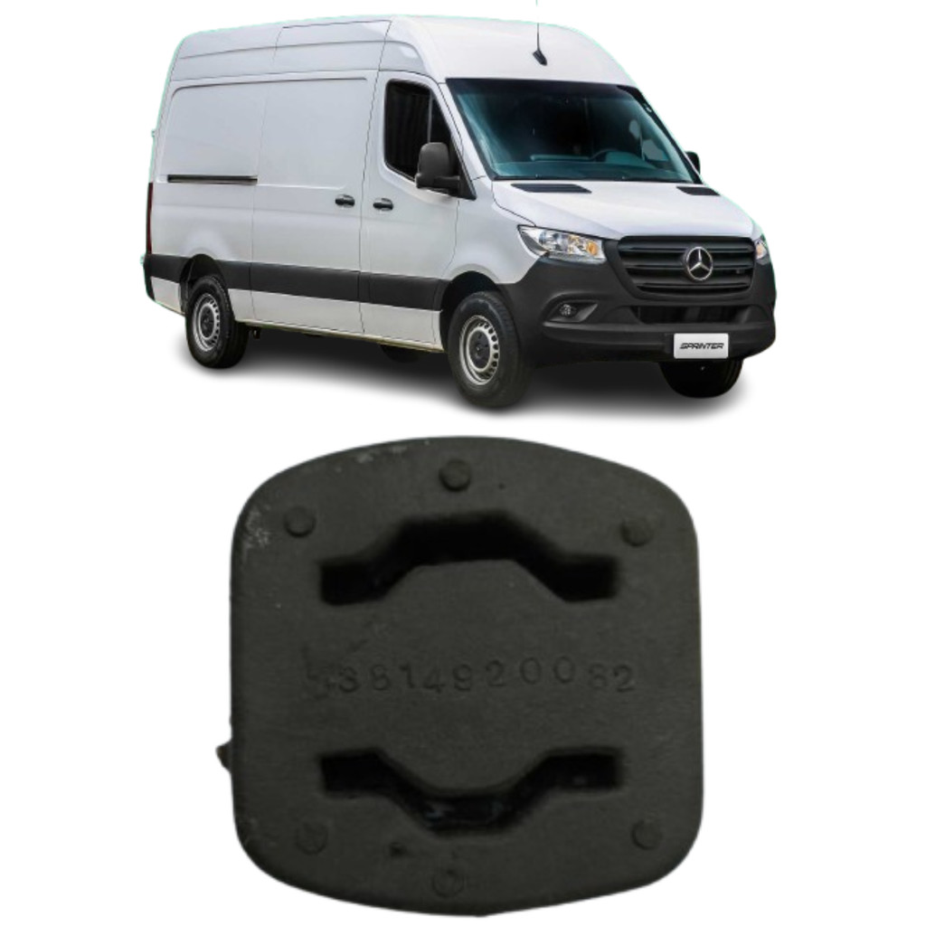 Borracha Coxim Escapamento Sprinter
