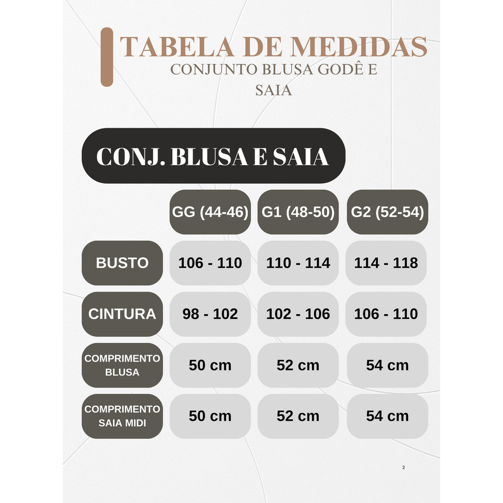 Conjunto Blusa Godê Tomara Que Caia E Saia Curta Plus Size Cintura Alta Soltinho Casual — imagem 2 de 2