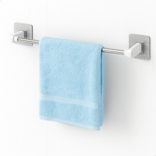 2 ou 1 Porta Toalha Inox Adesivo Suporte Dupla Face Sem Furos Banheiro Box em Oferta na Shopee