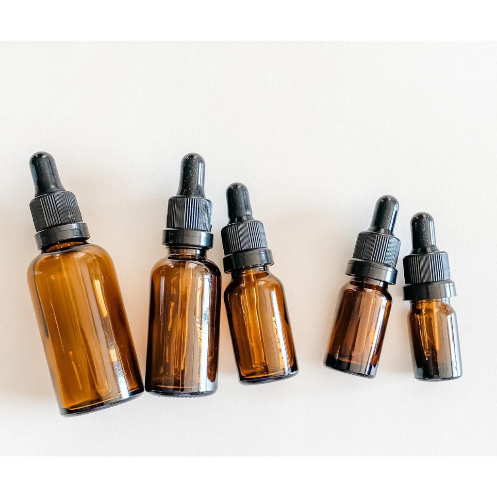 20 unidades de Frasco De Vidro Conta Gotas 10ml, ou 20ml, ou 30ml, ou 50ml
