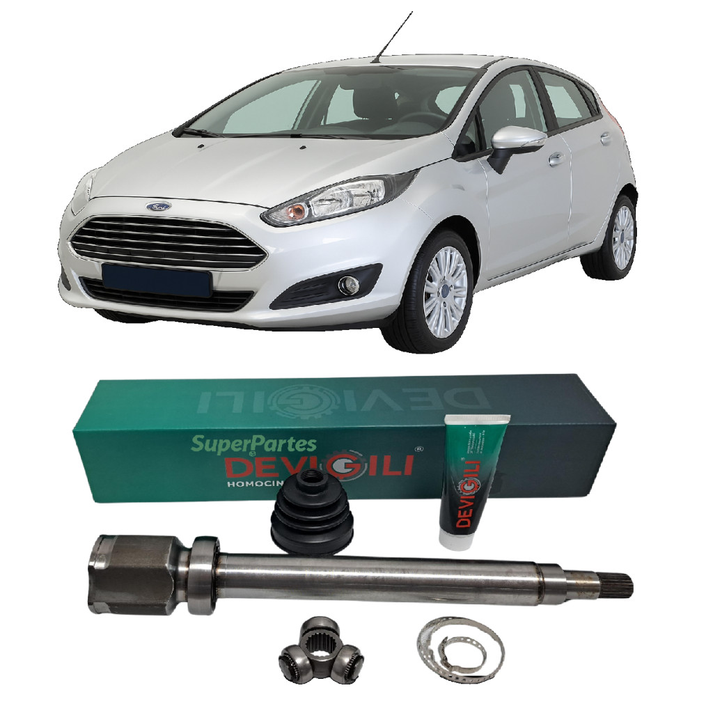 Tulipa + Trizeta Ford New Fiesta 1.5 16v 2013/2016 Lado Direito 23x21