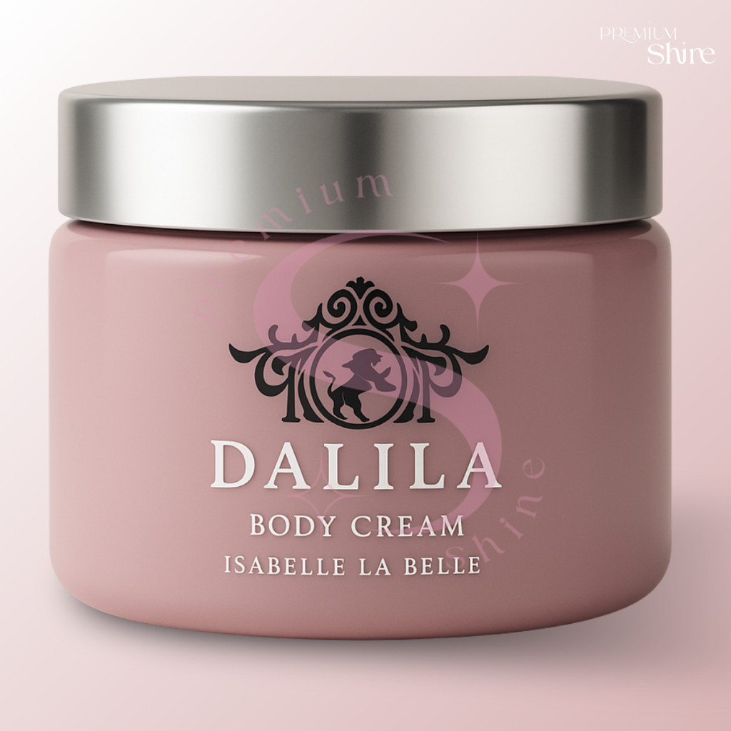 Hidratante Dalila Perfume Árabe Maison Alhambra Isabelle la Belle 200g Pasta em Pote Feminino