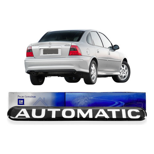 Emblema Automatic Tampa Traseira Vectra 02/05 Gm 93330026