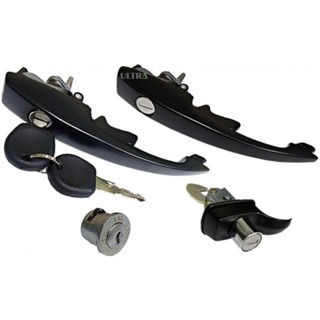 Kit Par Maçaneta Porta + Cilindro Ignição + Tampa Motor para VW Fusca - 1978 em diante - Mesmo Segredo (Atemis JG0143) em Oferta na Shopee