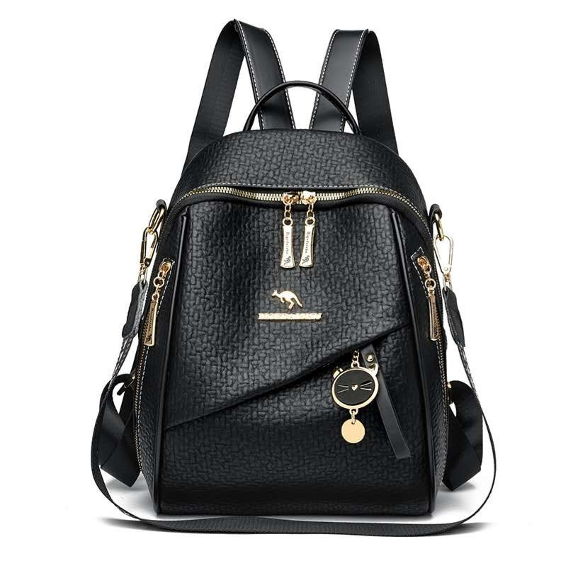 Mochila Anti-furto Feminina Versatil 2 em 1 Luxo Casual Elegante Espaçosa para dia a dia Moda Shope