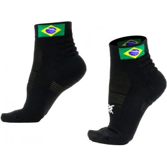 Meia Curta para Corrida HUPI - Running Pro Brasil – Corrida, Ciclismo e Multi Esportes - Meia de Poliamida