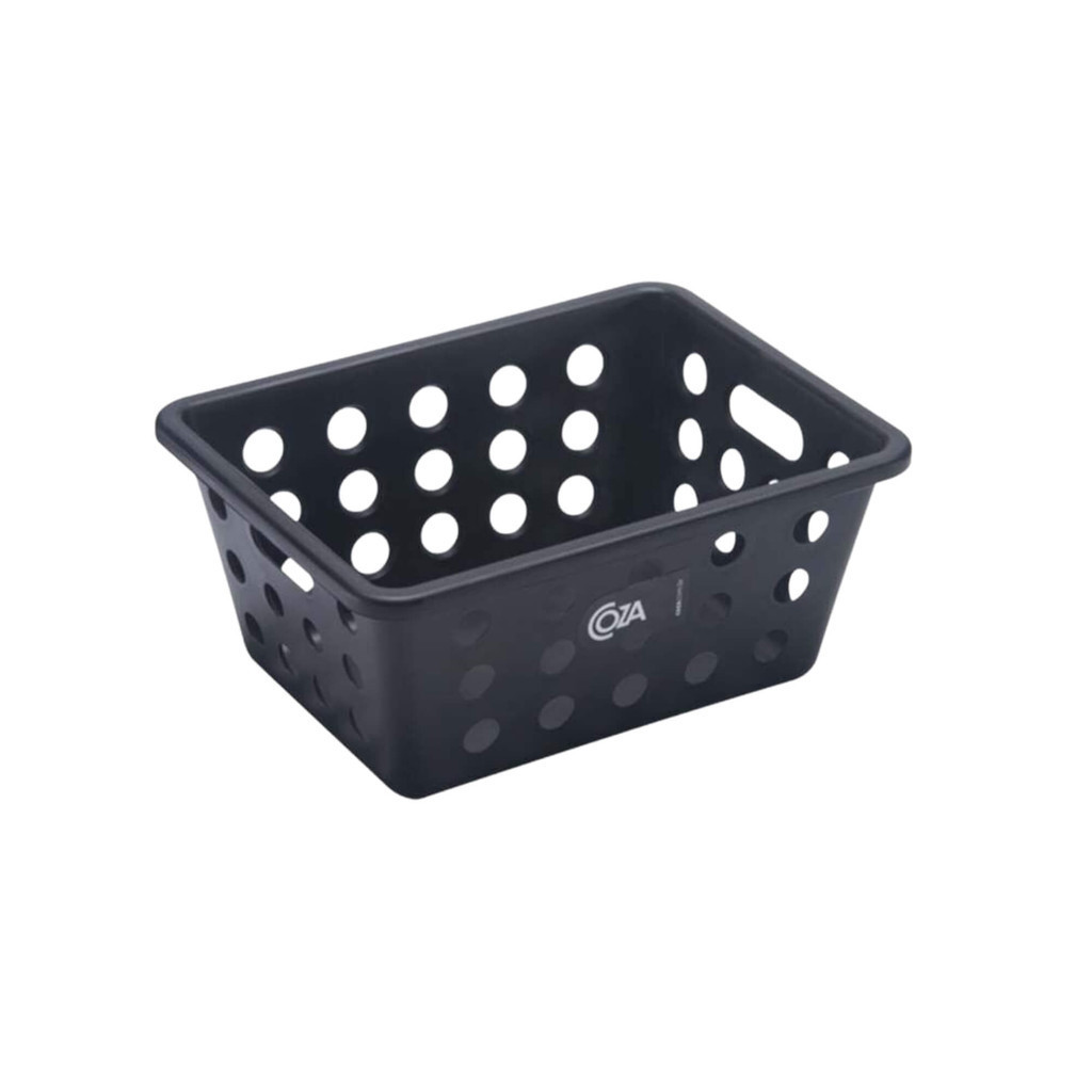 Cesta One Pequena 18,6 x 14,2 x 8,2 cm Preto Coza Brinox - 10808/0008