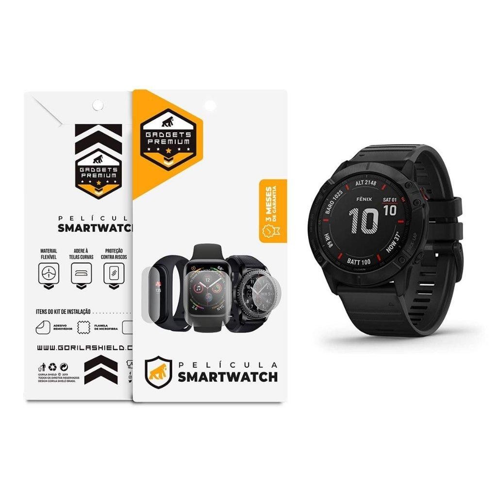 Película para Garmin Fenix 6 - Hydrogel HD - Gshield em Oferta na Shopee