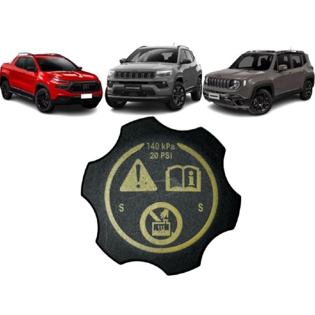 Tampa Reservatório Água Fiat Toro Renegade Compass