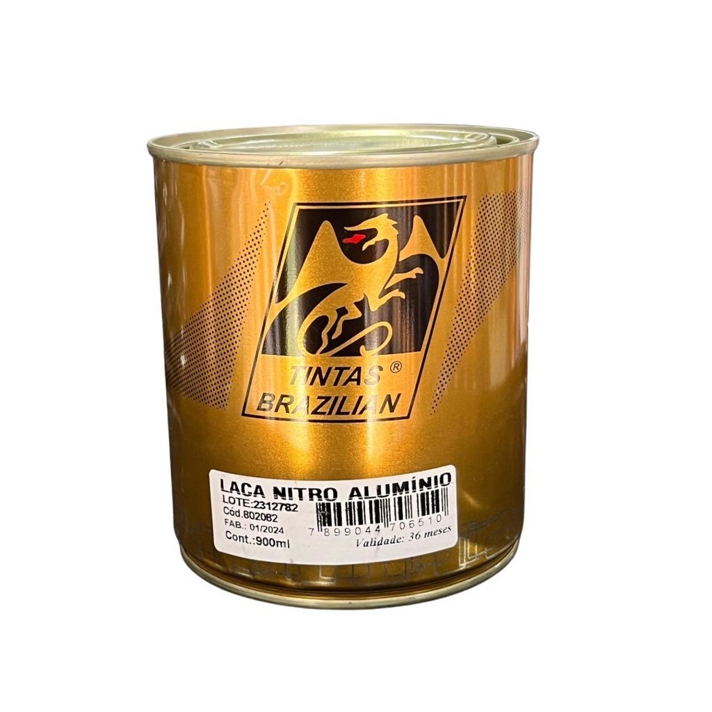 Duco Laca Nitro Aluminio 1/4 Brazilian .............................900ML
