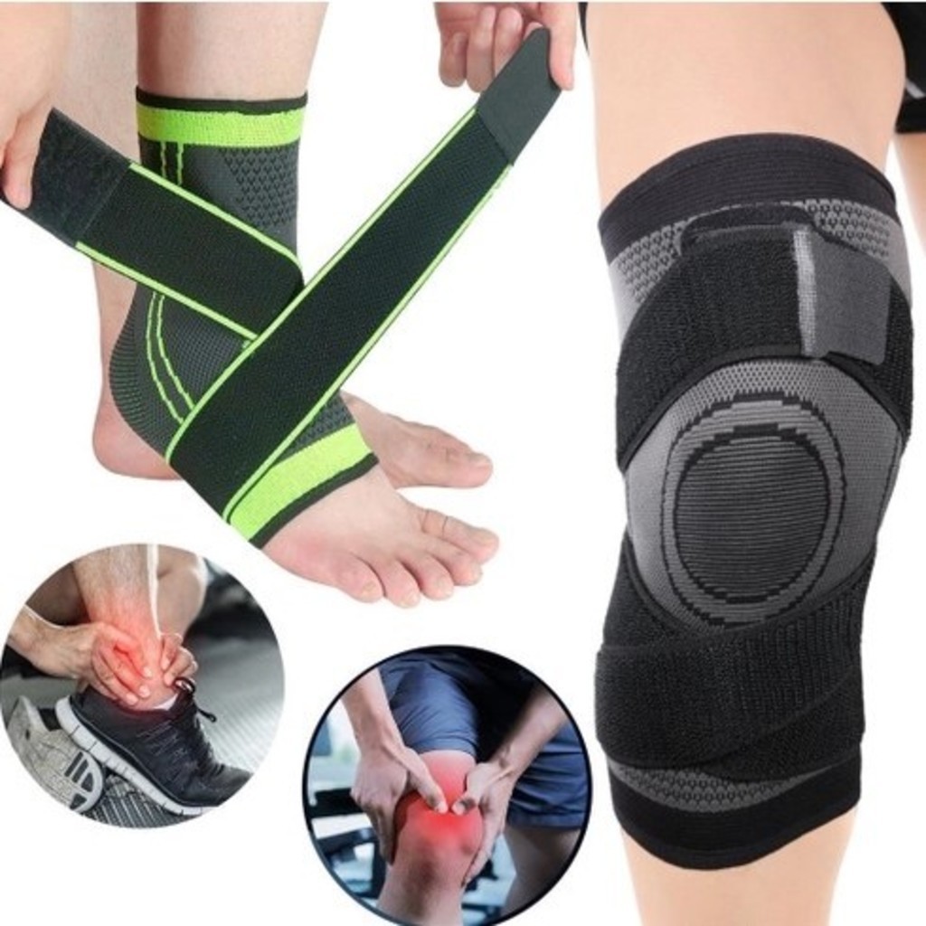 Joelheiras E Tornozeleira De Compressão Tensor Alívio De Dor No Joelho-INLIS ANA em Oferta na Shopee