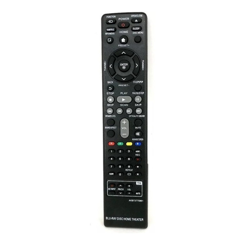 Controle Compatível LG Akb72976001 Home-theater Blu-rai