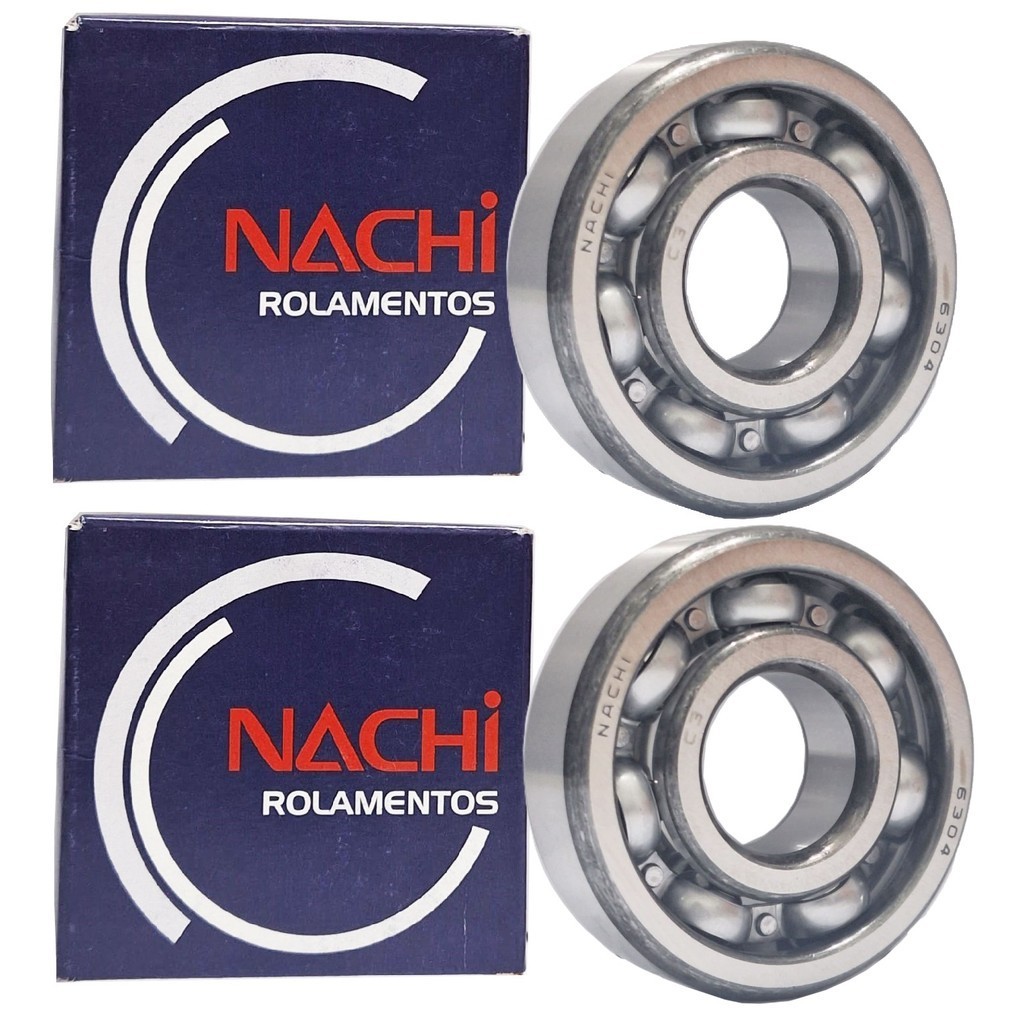 Par Rolamentos do Virabrequim Pop 100 / Biz 100 Nachi em Oferta na Shopee